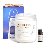 Vanilla Sandalwood Wickless Candle for Candle Warmer Lamp with 10ml Essential Oil for Custom Arom...