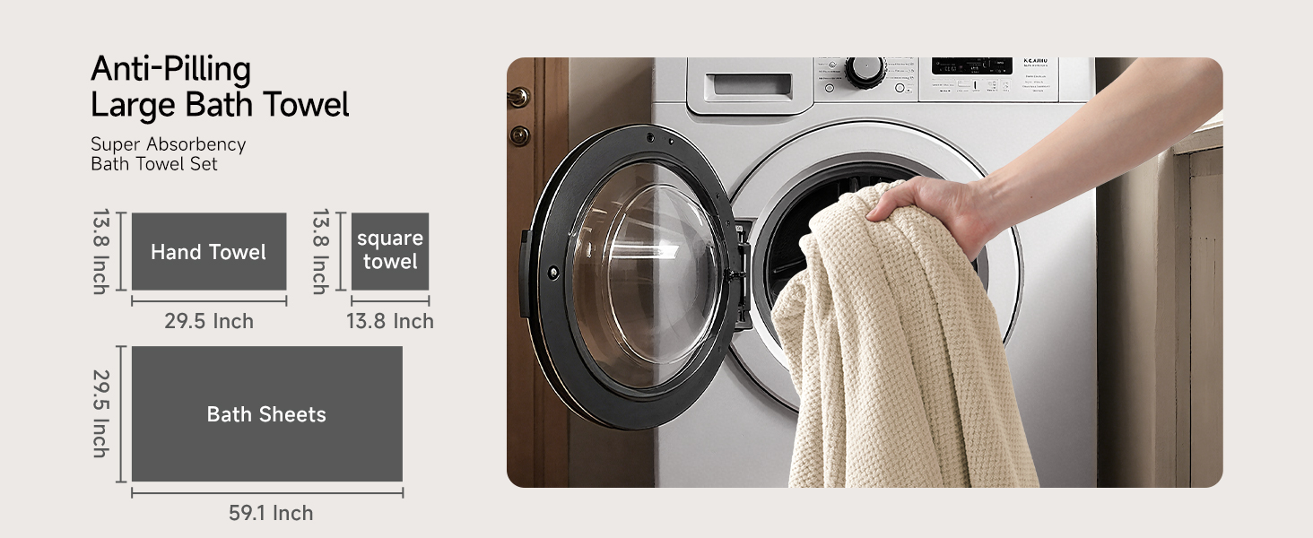large bath towels