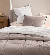 sherpa comforter set