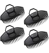 Scalp Massage Shampoo Brush, Segbeauty 4pcs Massage Hair Brushes Floriated Shower Comb for Deep C...