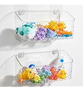 UNIKON Bath Toy Storage Holder Bathtub Toy Organizer, Large Capacity Shower Caddy for Bathroom, C...
