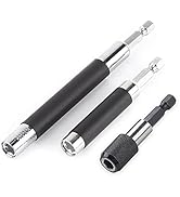Saipe Magnetic Screw Drive Guide Drill Bit Tip Holder Screwdriver Bit Holder Drill Bit Extension ...