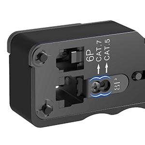 RJ45 PASS THROUGH CRIMPER