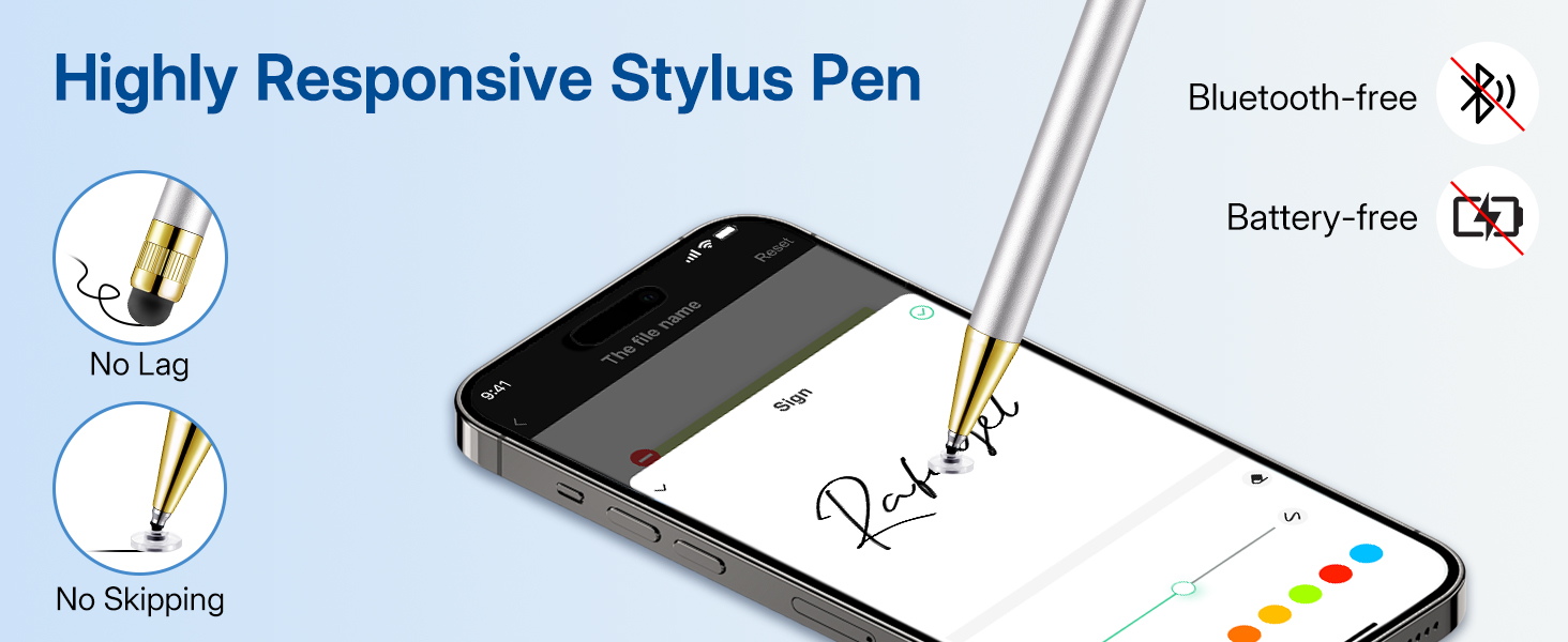 Stylus Pen for iPad Pencil Stylus Pen for Touchscreen Stylus Pens iPad Stylus Pen for iPhone Android