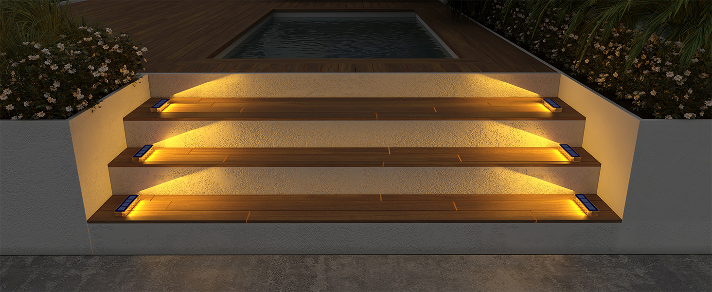 deck stair lights