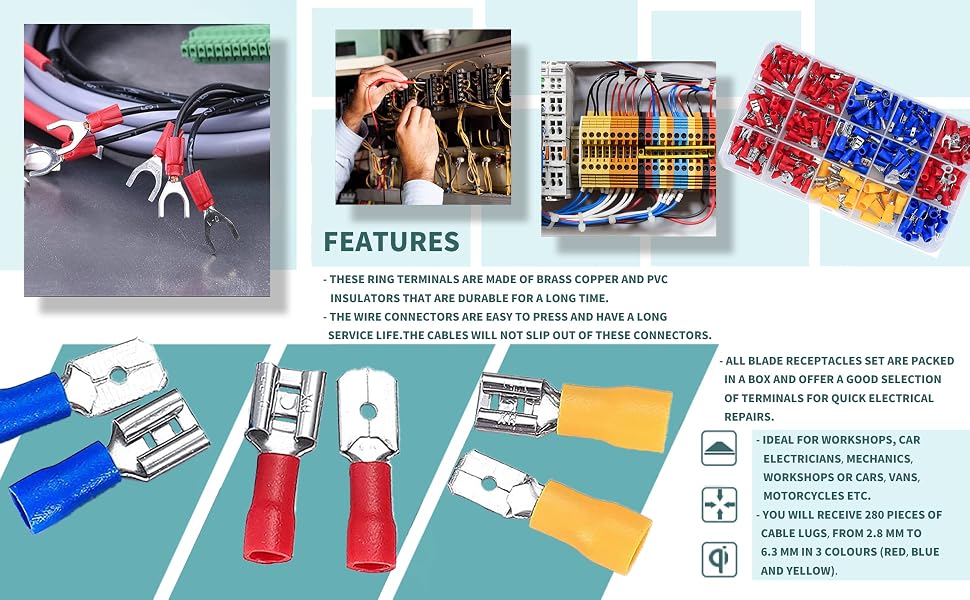 Electrical Cable Connectors Assorted