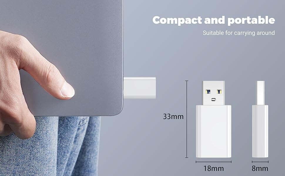 USB to USB C Adapters