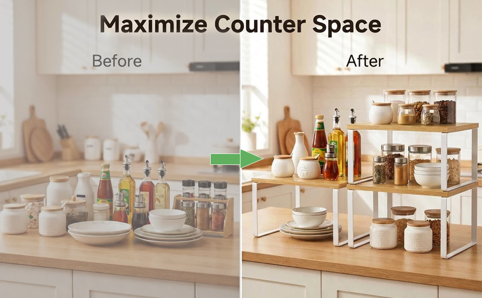maximize counter space