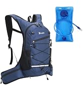 Azarxis Hiking Hydration Pack Running Backpack Lightweight Daypack Vest with 5L 18L Water Bladder...