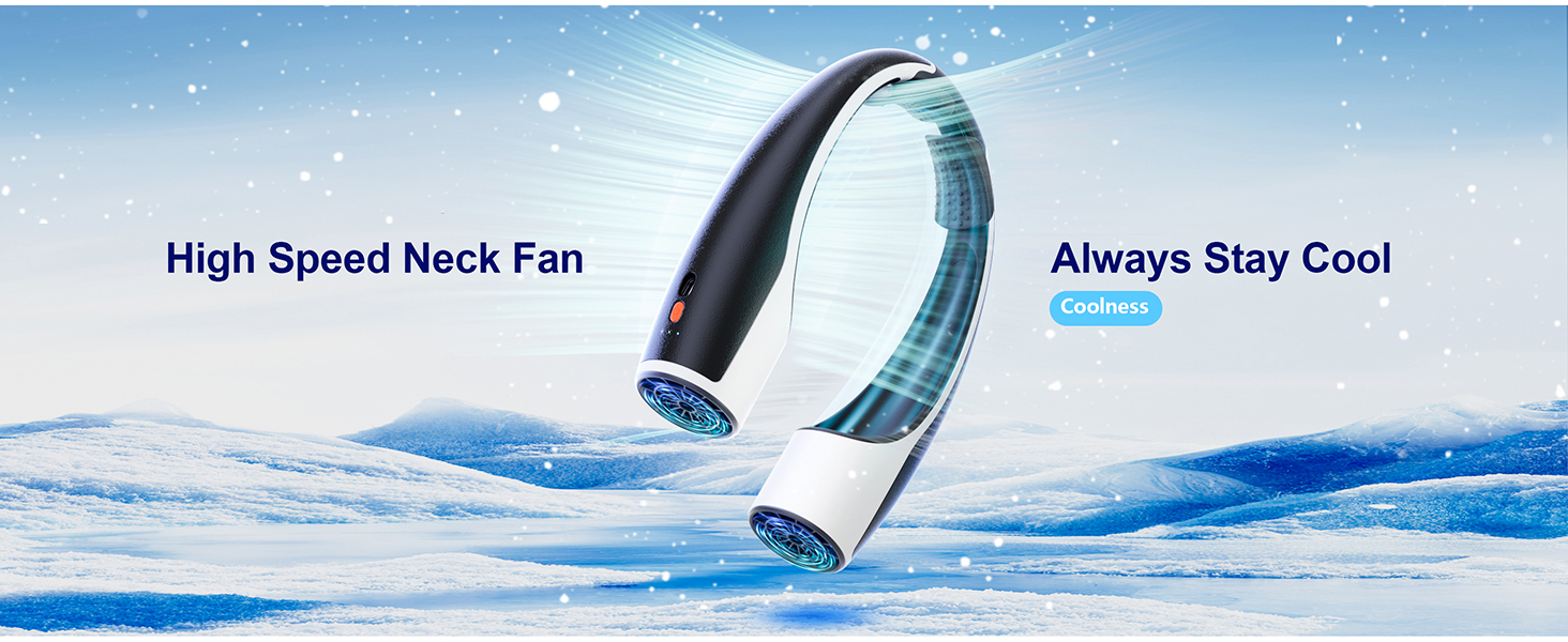 fan necklace rechargeable