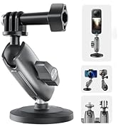 TELESIN Magnetic Mount Magnet Metal Mounts for Action Camera, 360 Quick Car Holder Attachment for...
