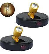 LED Spotlight Indoor,Rechargeable Battery Uplighting Indoor, Mini Accent Spot Lights for Plants T...