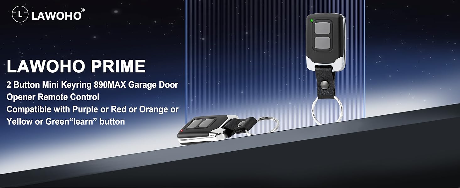 890max compatible with Lift master garage door opener remote control