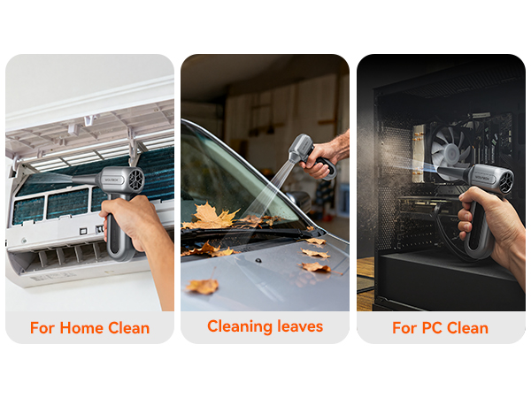 WOLFBOX MF70 Compressed Air Duster-110000 RPM Electric Air Duster