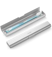 Oralphi Aluminum Toothbrush Travel Case, Portable Travel Toothbrush Holder, Durable Manual Toothb...