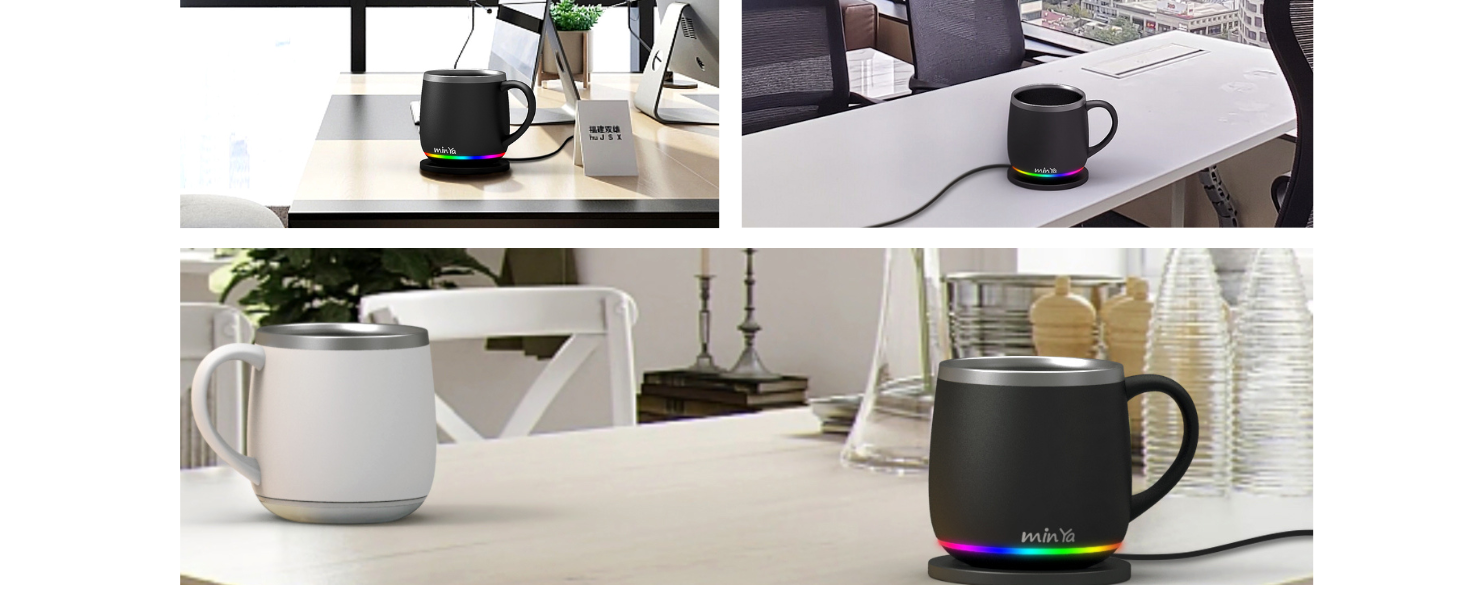 min Ya Temperature Control Smart Mug Enjoy beverages anytime