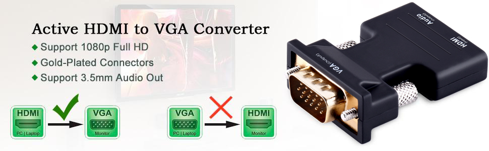 HDMI to VGA