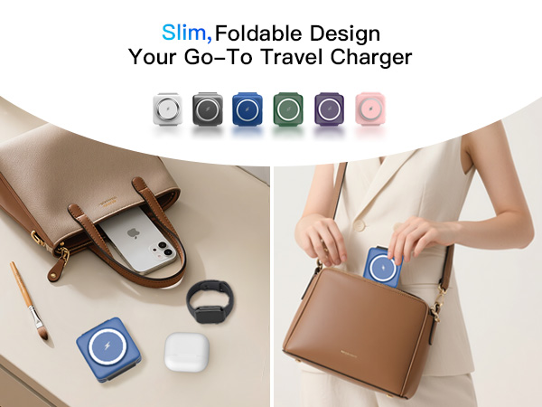 magnetic travel containers