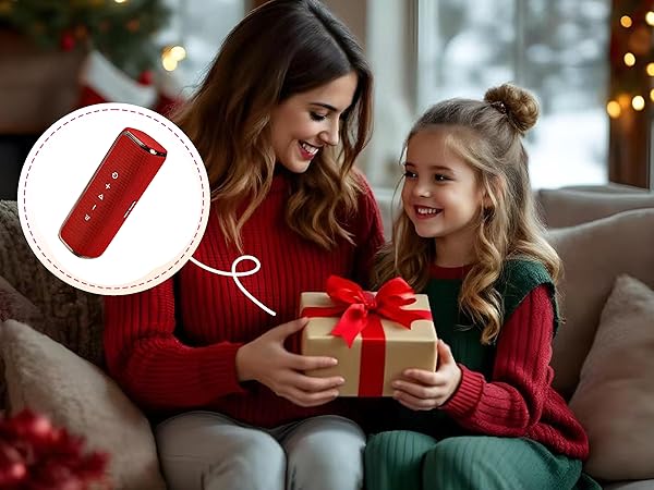 Bluetooth speaker for holiday gift