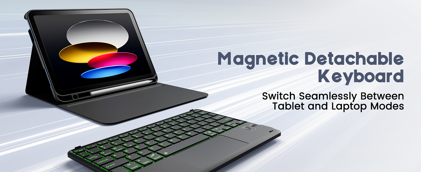 Magnetic Detachable Keyboard