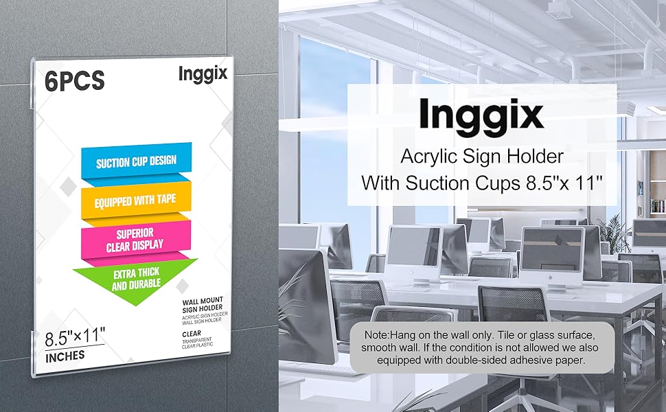 sign holder wall mount