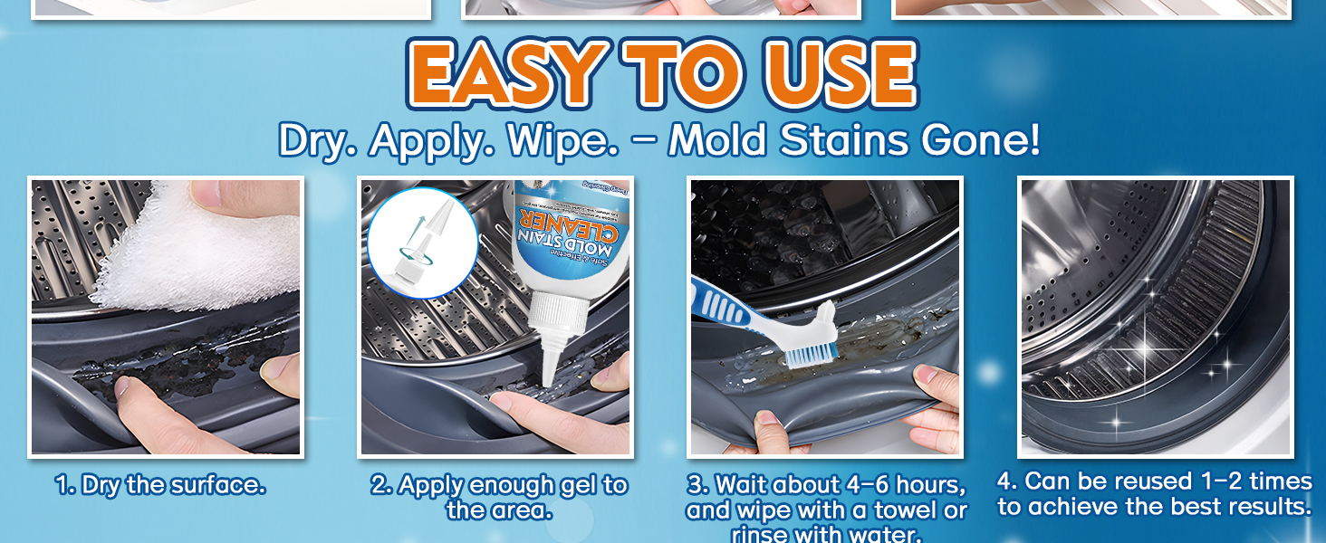 Mold Stain Cleaner Gel
