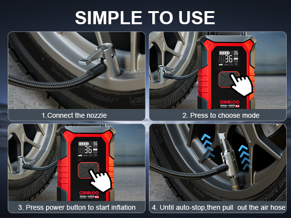 jump starter with air compressor
