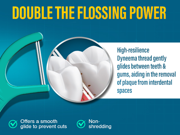 Dual Slickers Floss Picks