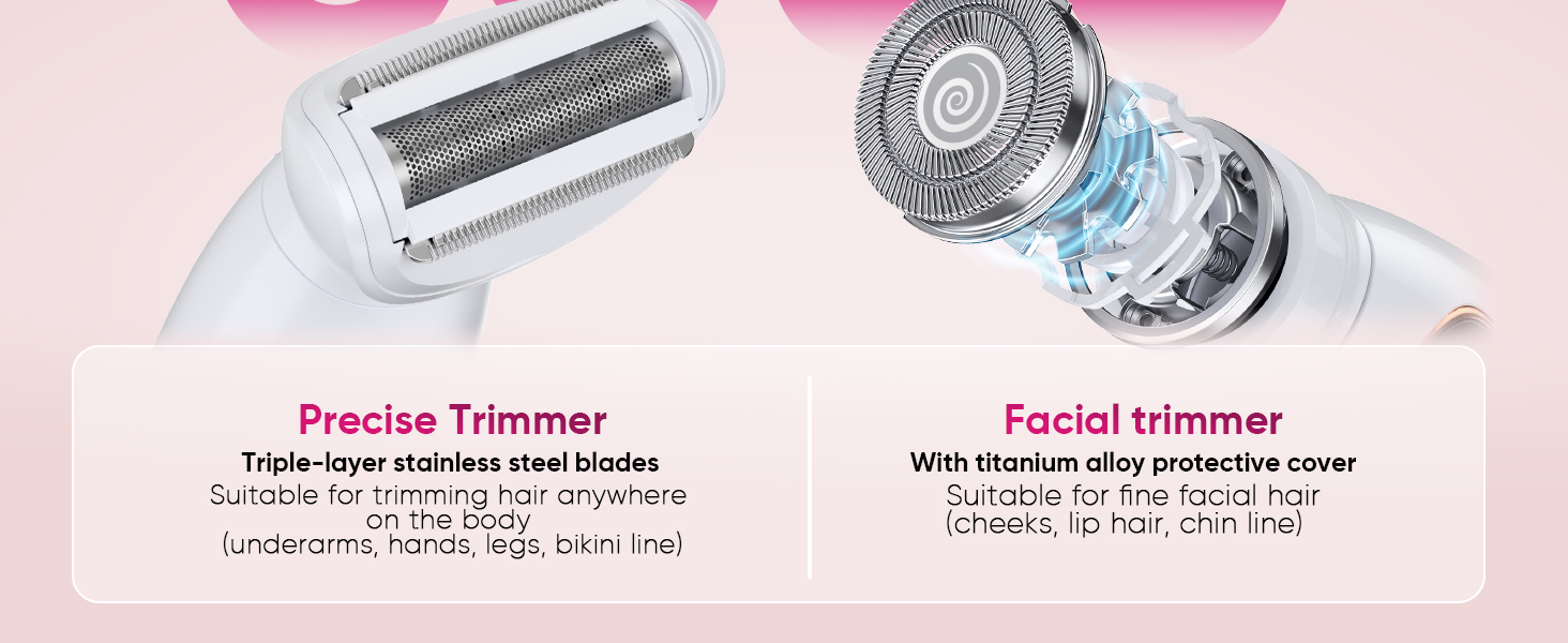 3-in-1 razor for the female body