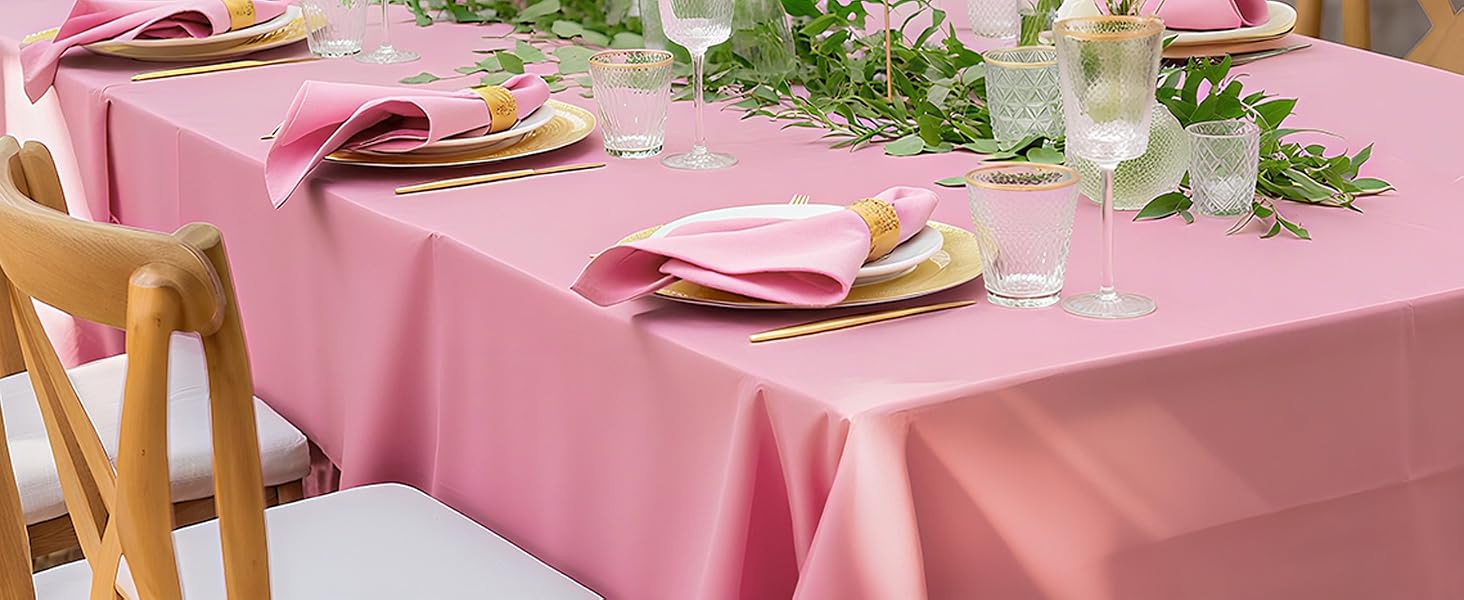 Disposable Plastic Tablecloth