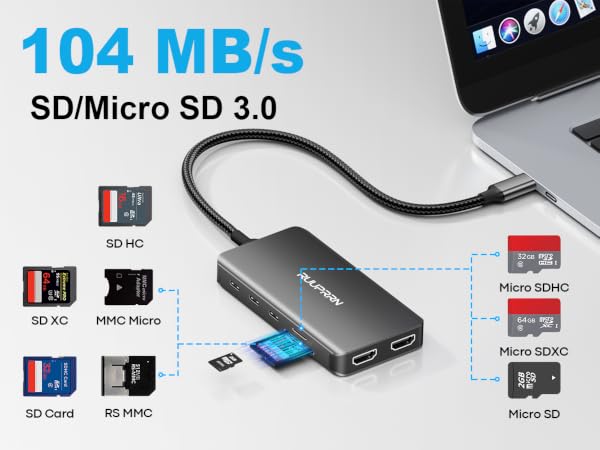micro sd docking station for laptop
