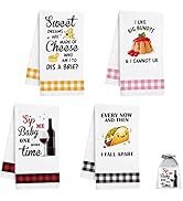 Nialnant Kitchen Dish Towels, 16 x 23.6 Inch Cute Kitchen Towels, Decorative Hand Towels, Tea Tow...