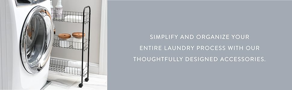 Organization for the laundry room