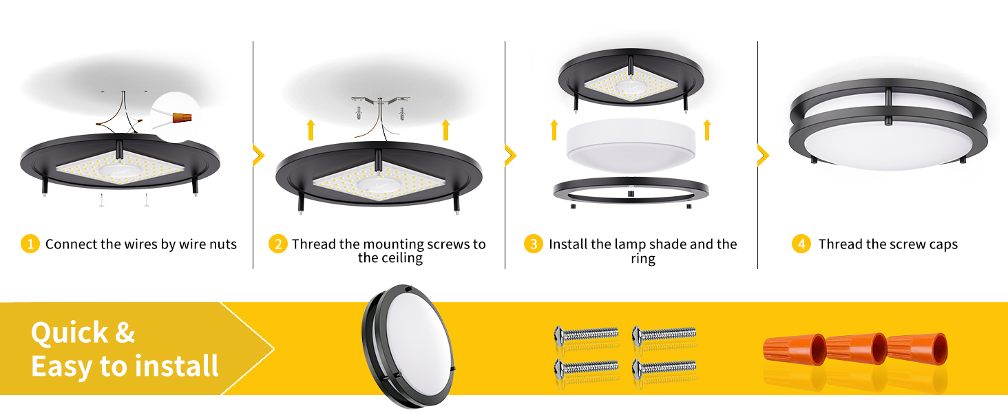 ceiling light with remote control