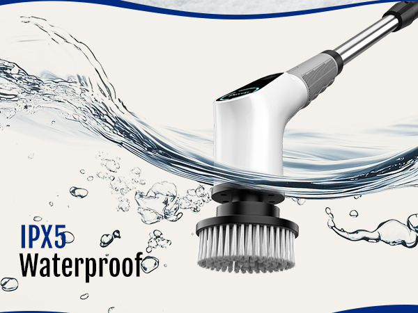 Electric spin scrubber