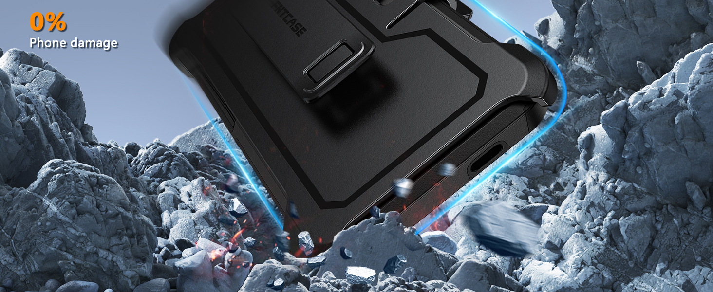 Samsung S24 FE Case with belt clip