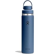 Hydro Flask Water Bottle - Insulated Stainless Steel - Wide Mouth Flex Chug Lid, Non Spill, Leakp...