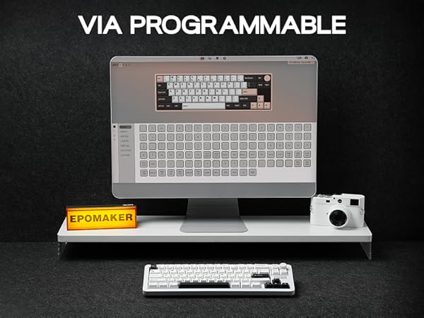 EPOMAKER Galaxy68 QMK/VIA Wireless Mechanical Keyboard