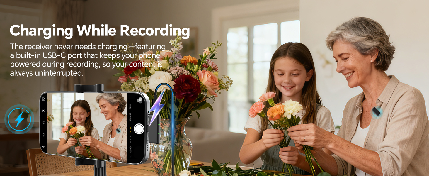 Recording while Charging