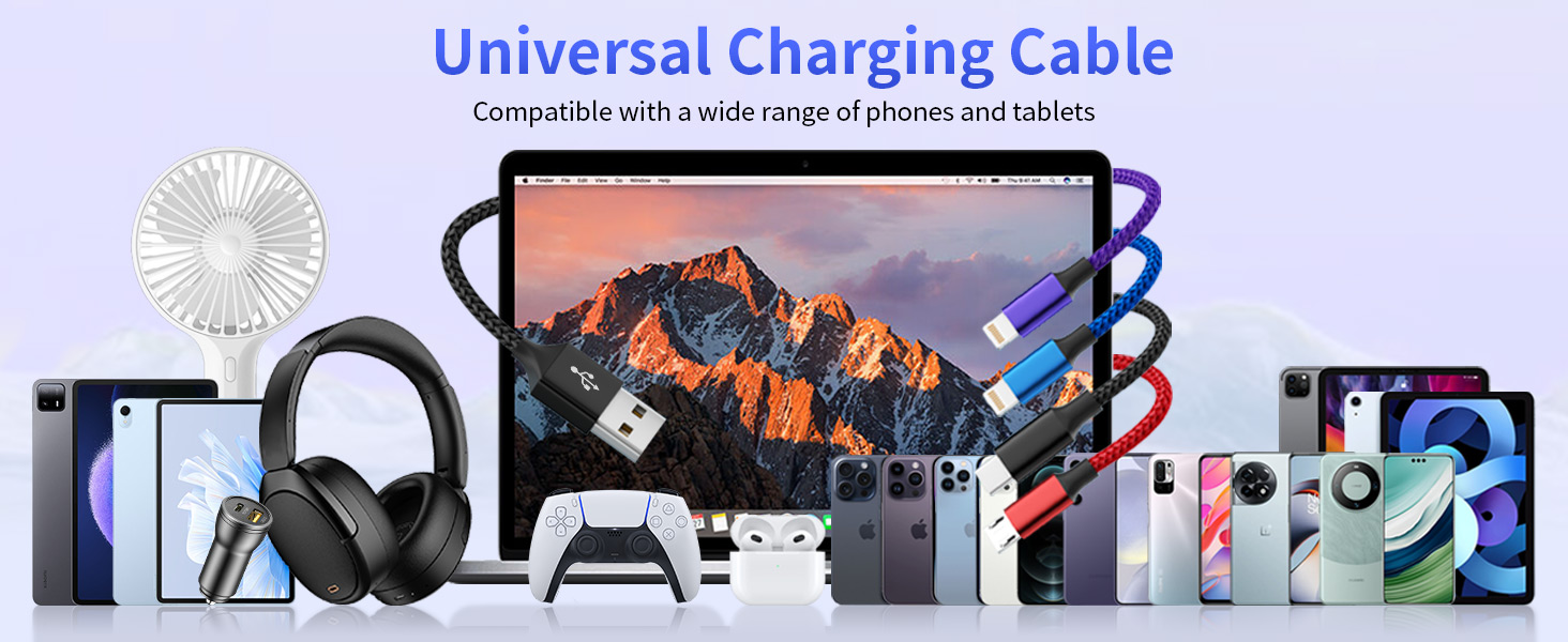 4 in 1 Multi Charging Cable