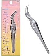 i-ENVY Press&amp;Go Lash Applicator Tool, Nonstick Cluster Eyelash Tweezers for Quick &amp; Easy False La...
