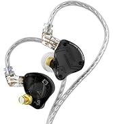 KZ ZS10 Pro X in Ear Monitor Headphone, Upgraded 4BA 1DD KZ Headphone Multi Driver in Ear IEM Ear...
