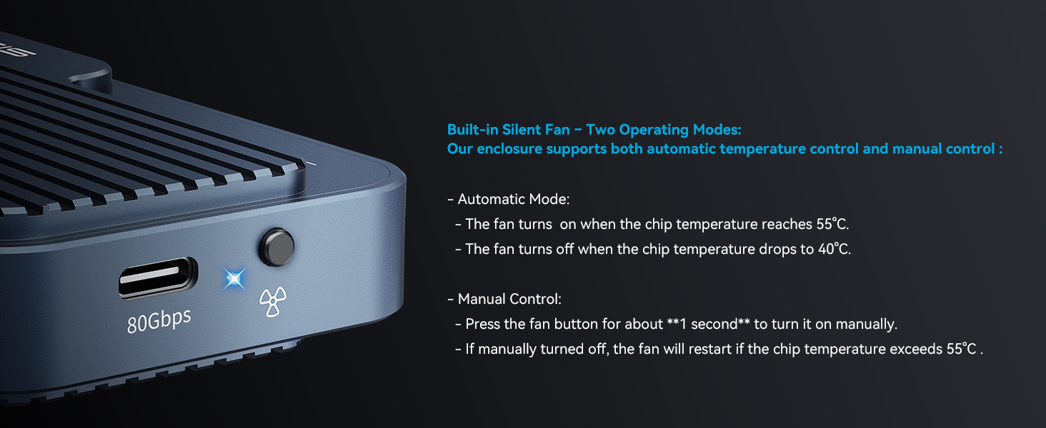 thunderbolt 5 ssd enclsoure