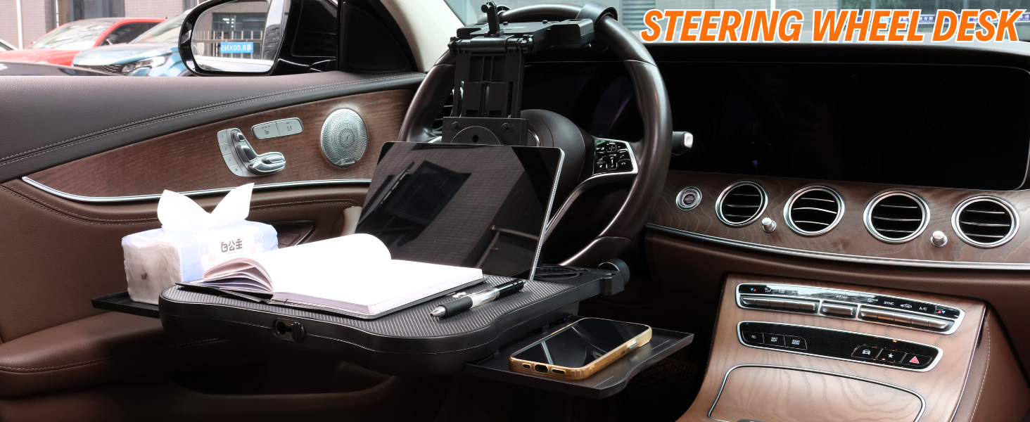 steering wheel desk