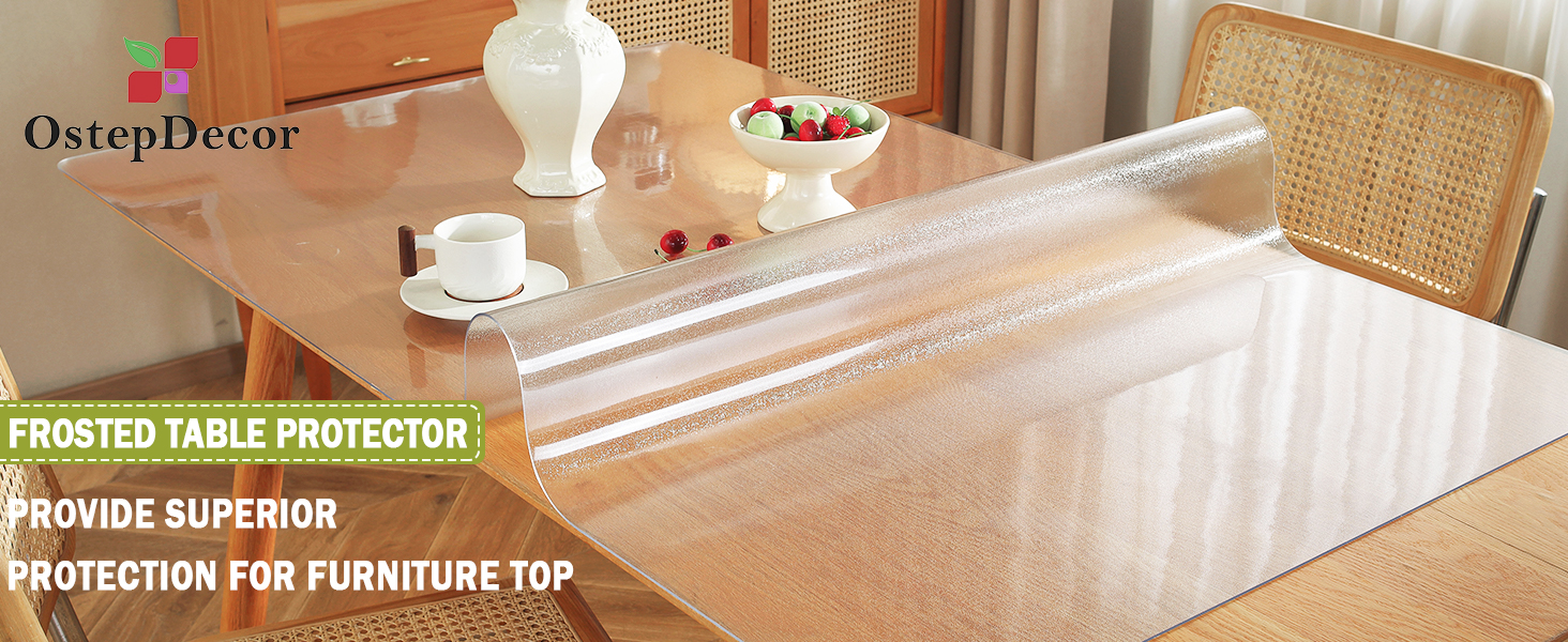 frosted table cover