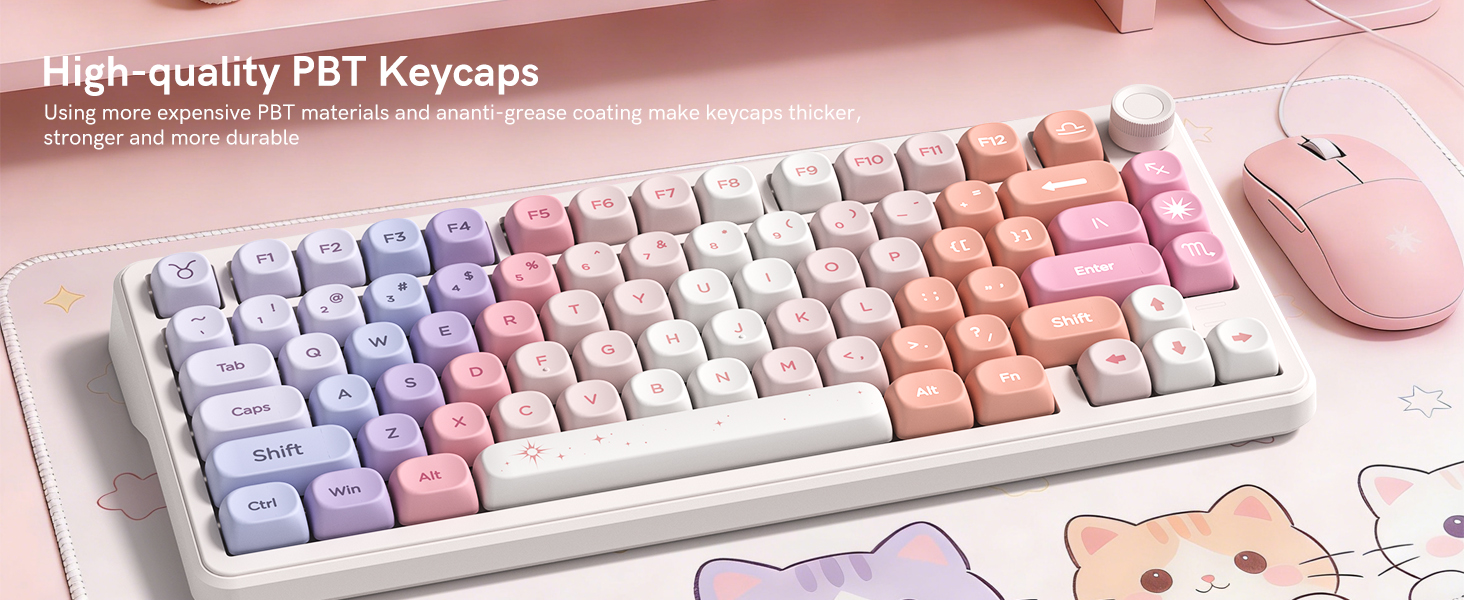 High-quality PBT Keycaps