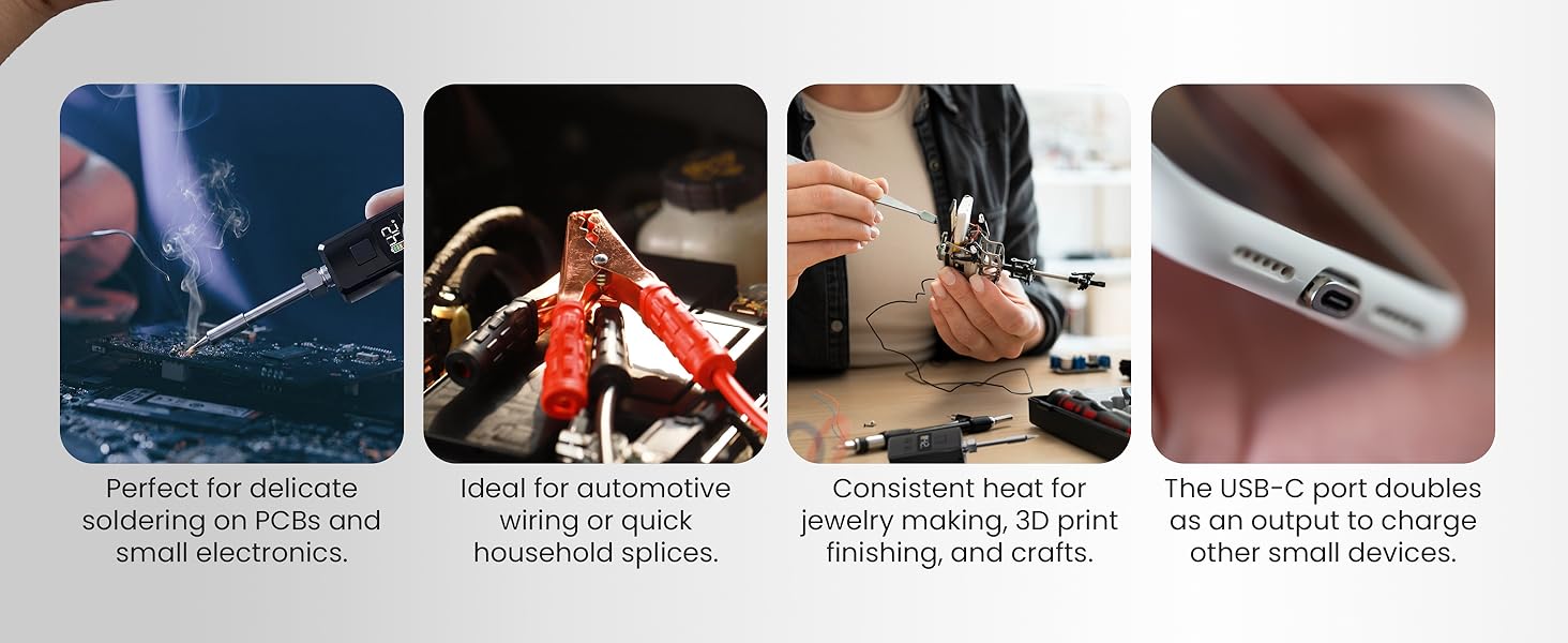 delicate soldering for small items