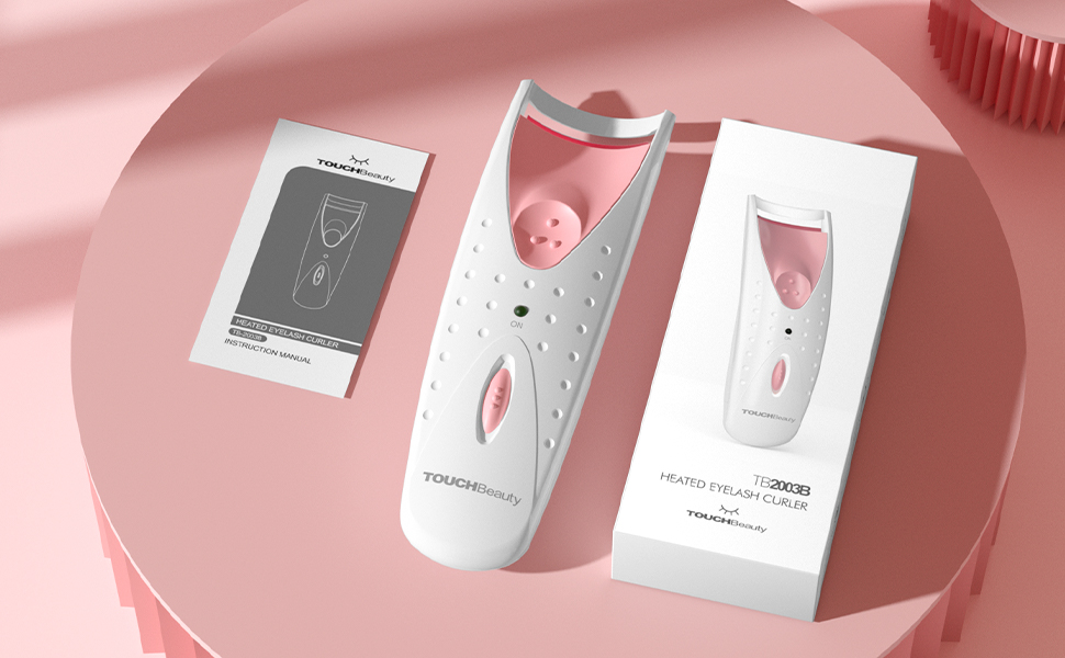 eyelash curler with heating