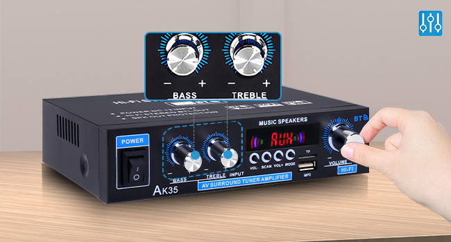 AK35 home stereo audio amplifier 