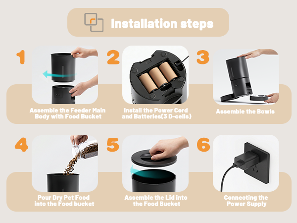 automatic cat feeder for 2